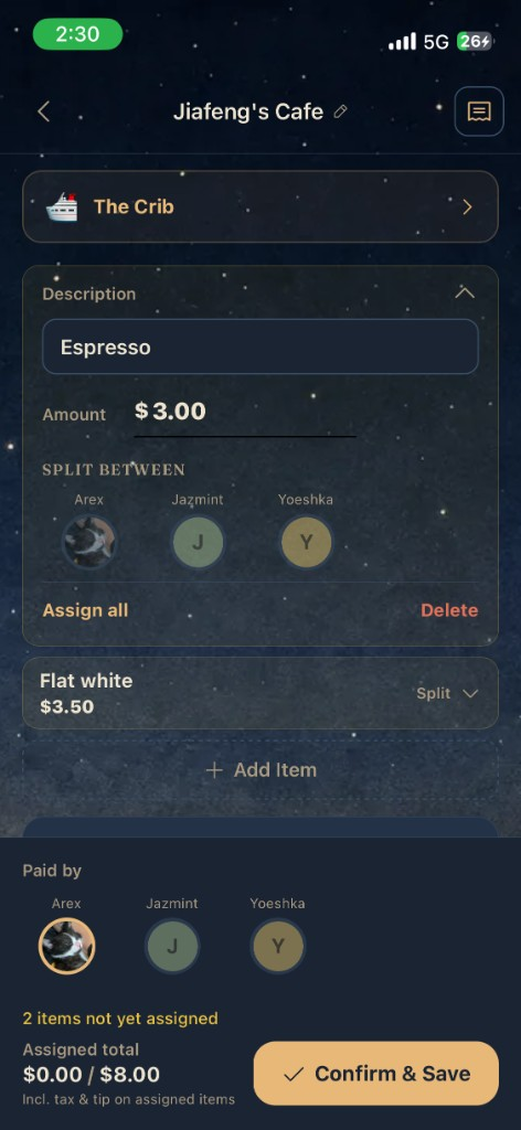 Assign Items